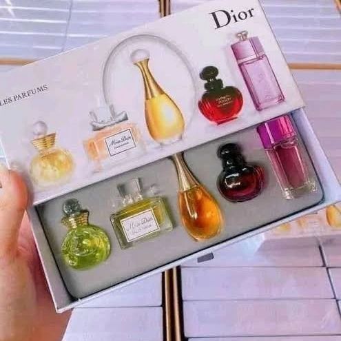 Original Gift Set Dior Perfume Set of 5 Pieces